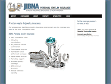 Tablet Screenshot of insure-jewelry.com